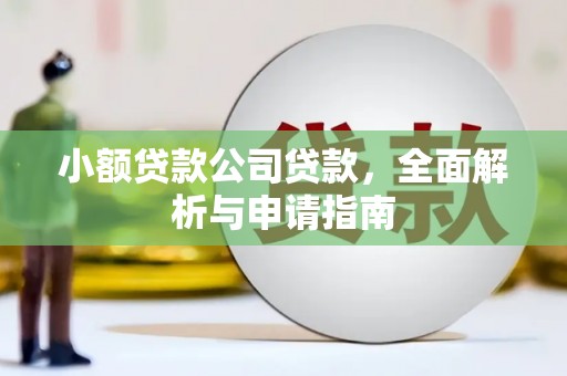 溆浦小额贷款公司贷款，全面解析与申请指南