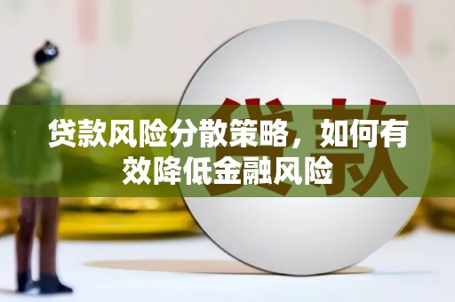 普格贷款风险分散策略，如何有效降低金融风险